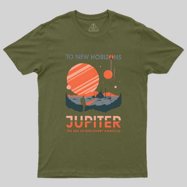 To New Horizons Geek T-Shirt