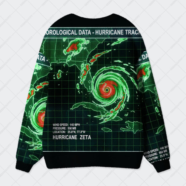 Cyclone Matrix Geek Ugly Cardigan Sweaters 