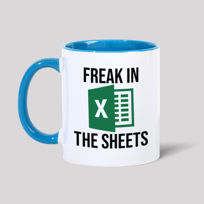 Freak in the Sheets Geek Mug