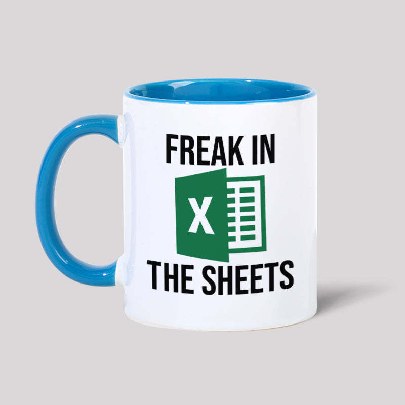 Freak in the Sheets Geek Mug