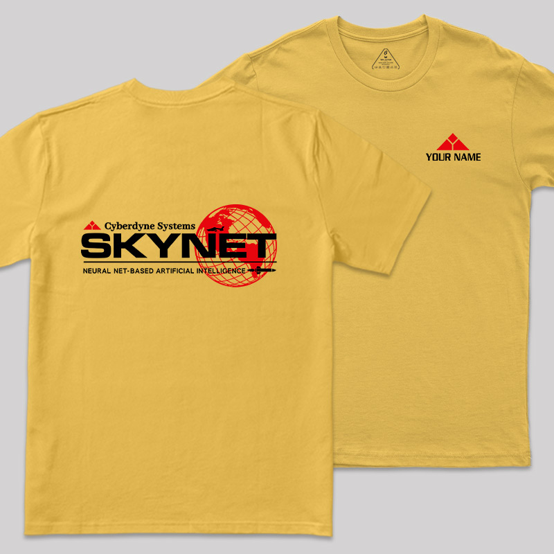 Personalized Classic Skynet Geek T-Shirt