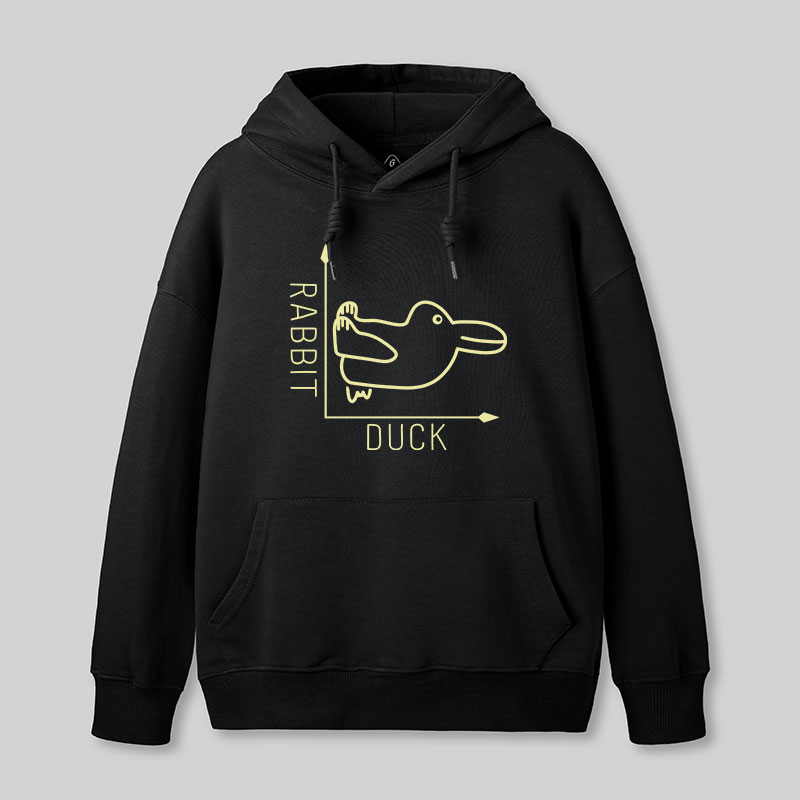 Rabbit or Duck Hoodie