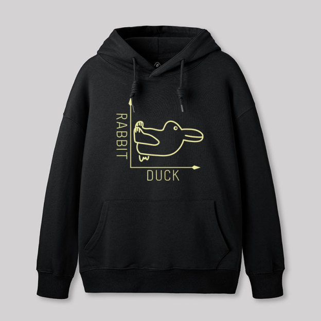 Rabbit or Duck Hoodie