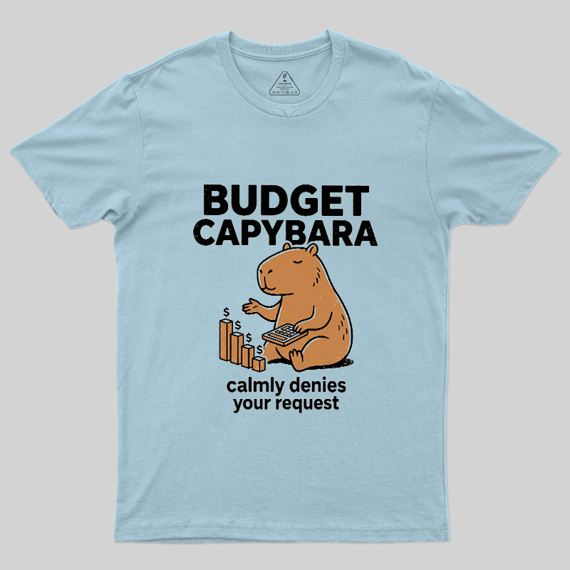 Budget Capybara Geek T-Shirt