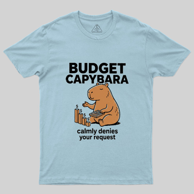 Budget Capybara Geek T-Shirt