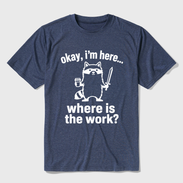 Tiny Hero Big Workload Ultra Soft Heather Tees
