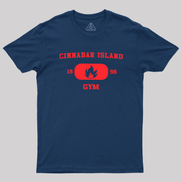 Cinnabar Island Gym Geek T-Shirt