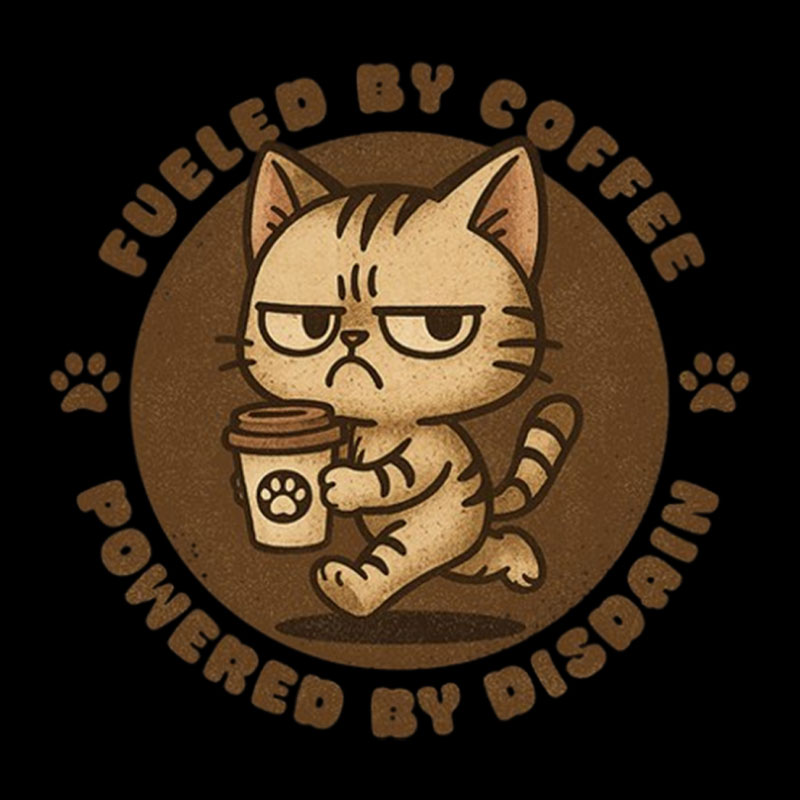 Fueled By Coffee Geek T-Shirt