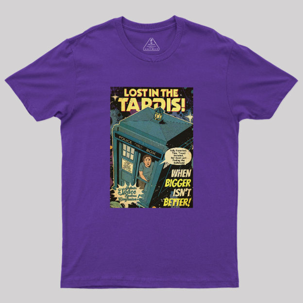 Lost in the TARDIS Geek T-Shirt