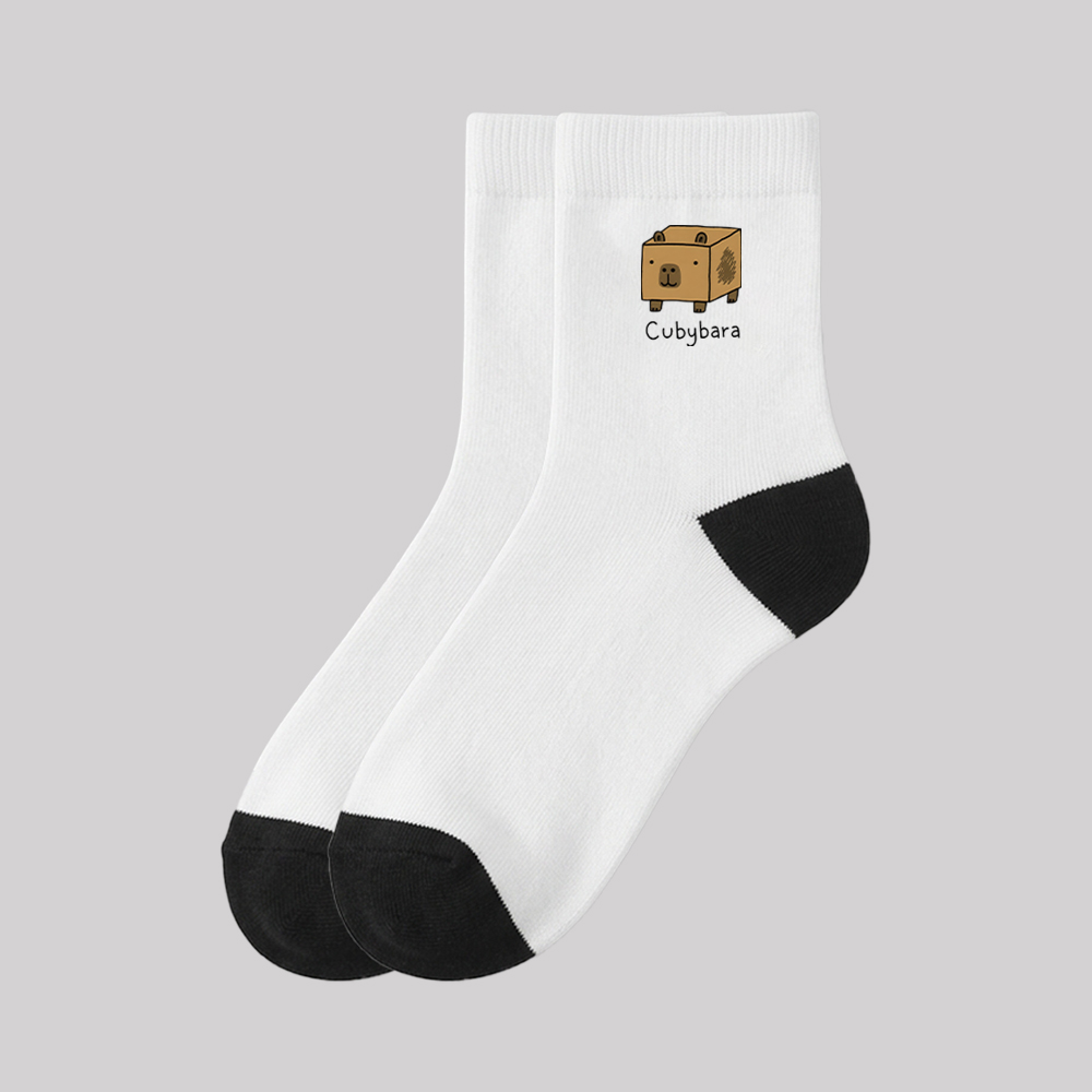 Cubybara Geek Cotton Daily Socks