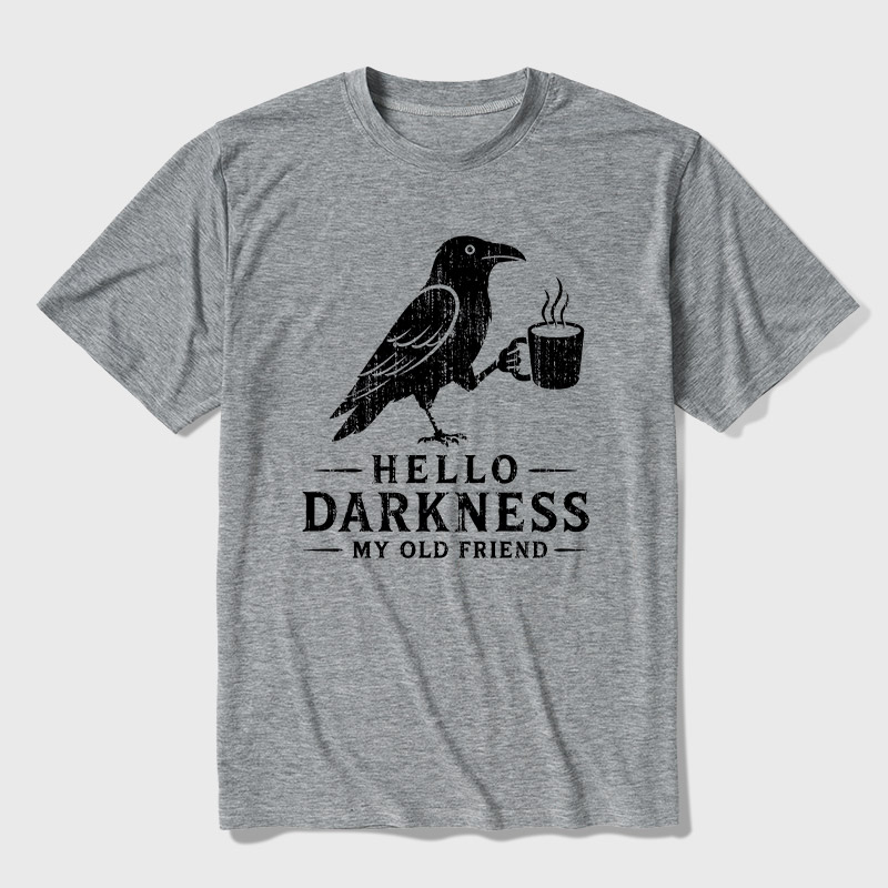 Raven Crow Coffee Ultra Soft Heather Tee