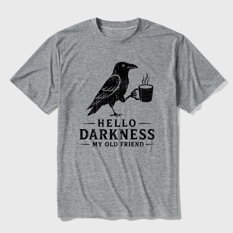 Raven Crow Coffee Ultra Soft Heather Tee
