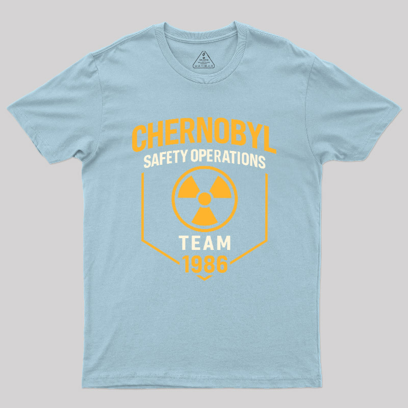 Chernobyl 1986 Safety Operations Team Geek T-Shirt