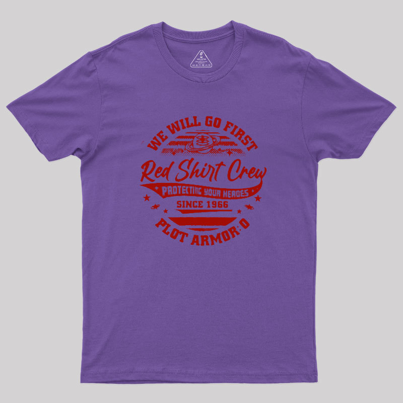 Red Shirt Crew Geek T-Shirt