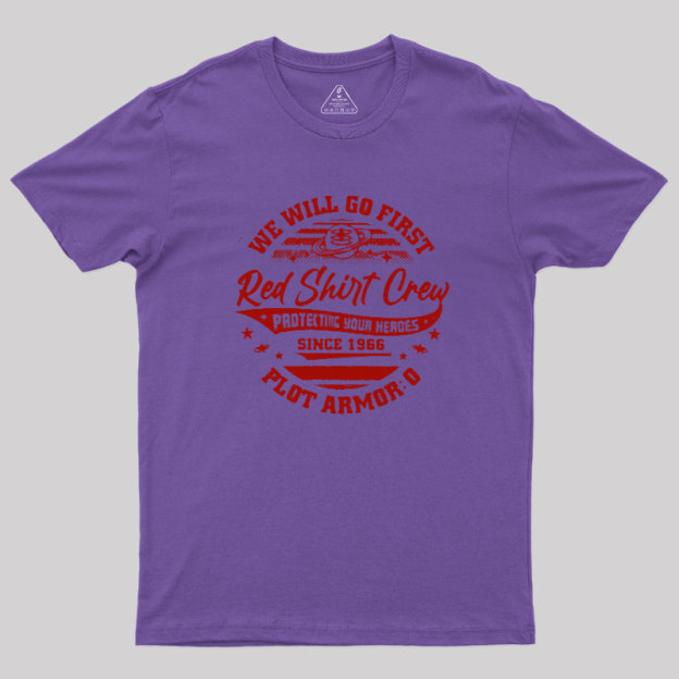 Red Shirt Crew Geek T-Shirt