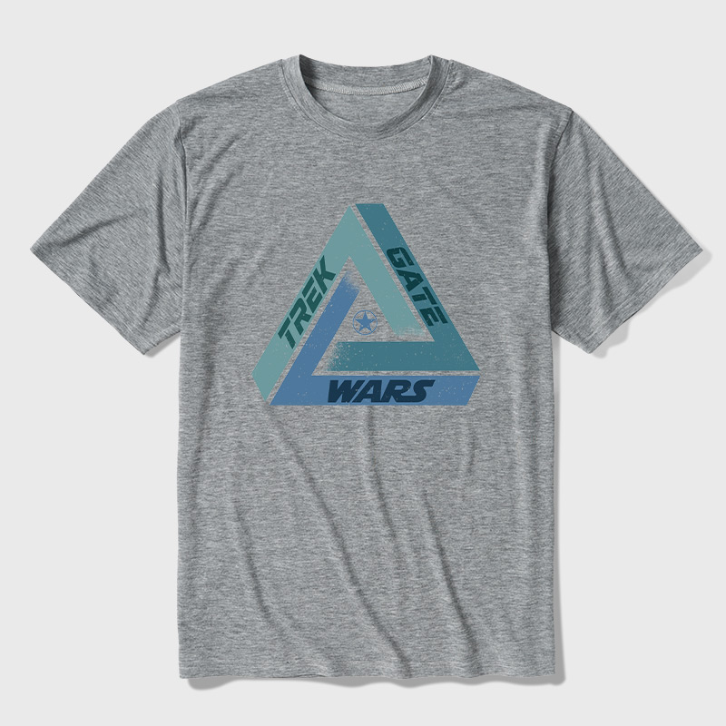 Sci?Fi Triangle Ultra Soft Heather Tee
