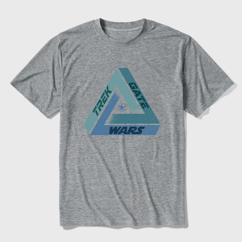 Sci?Fi Triangle Ultra Soft Heather Tee