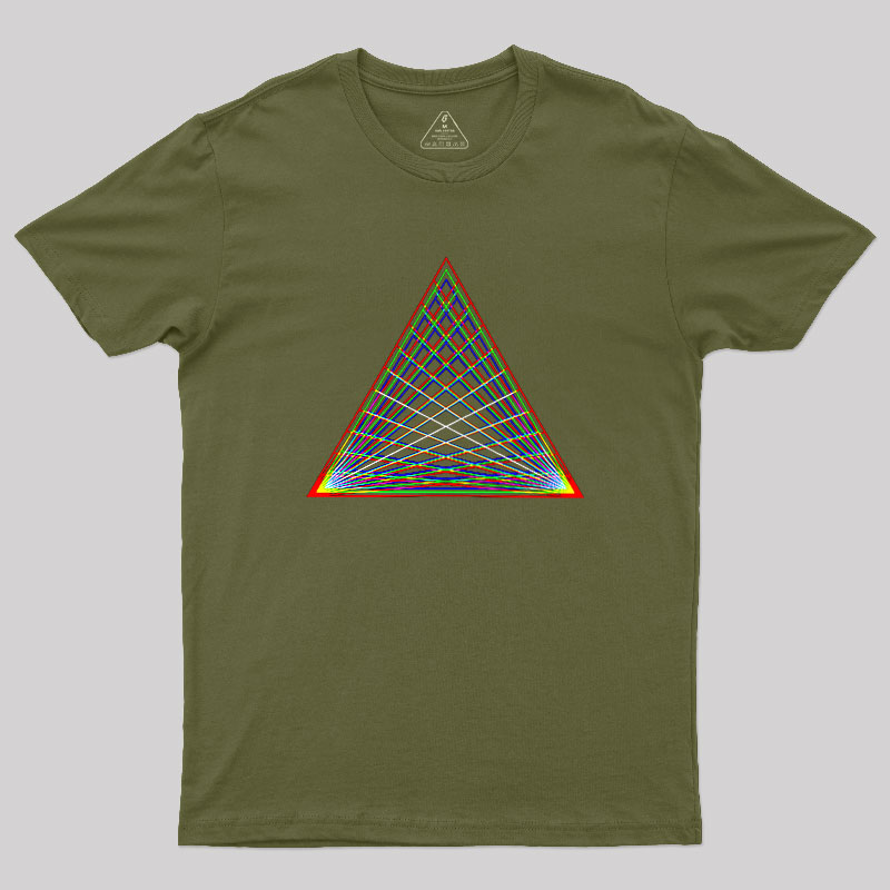Prismatic Pyramid Geek T-Shirt