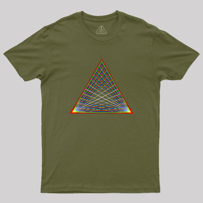 Prismatic Pyramid Geek T-Shirt