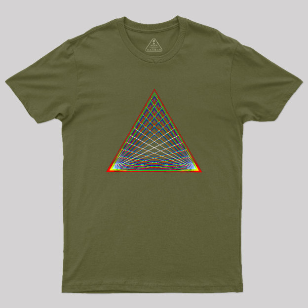 Prismatic Pyramid Geek T-Shirt