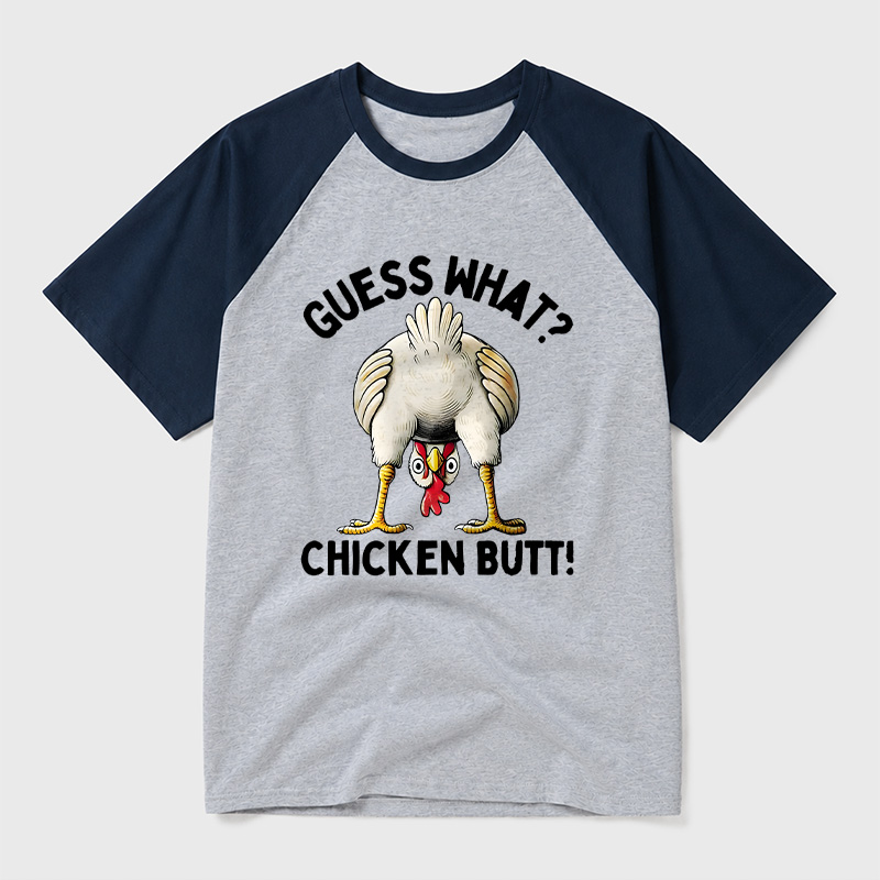 Guess What Geek Retro Raglan T-Shirt