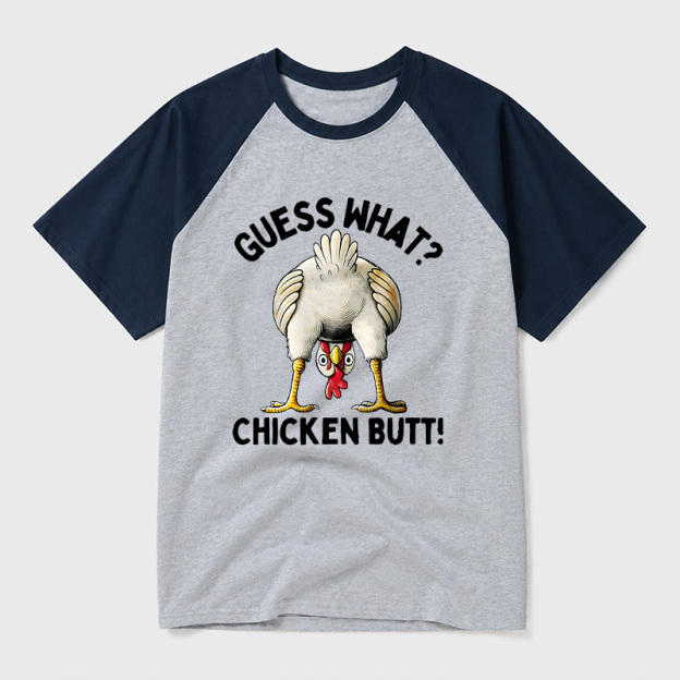 Guess What Geek Retro Raglan T-Shirt