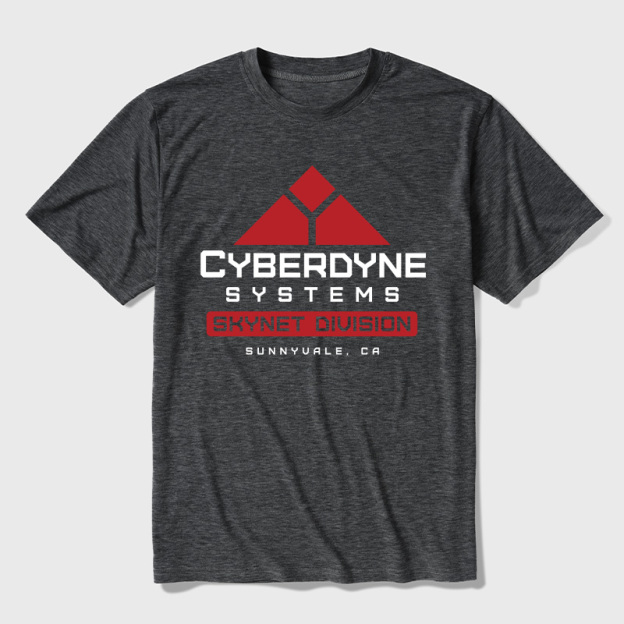 Cyberdyne Systems Skynet Division Ultra Soft Heather Tee
