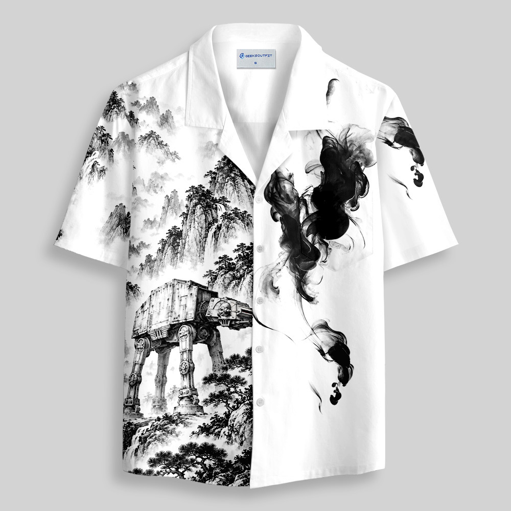 Geeksoutfit Galactic Fleet Button Up Pocket Shirt for Sale