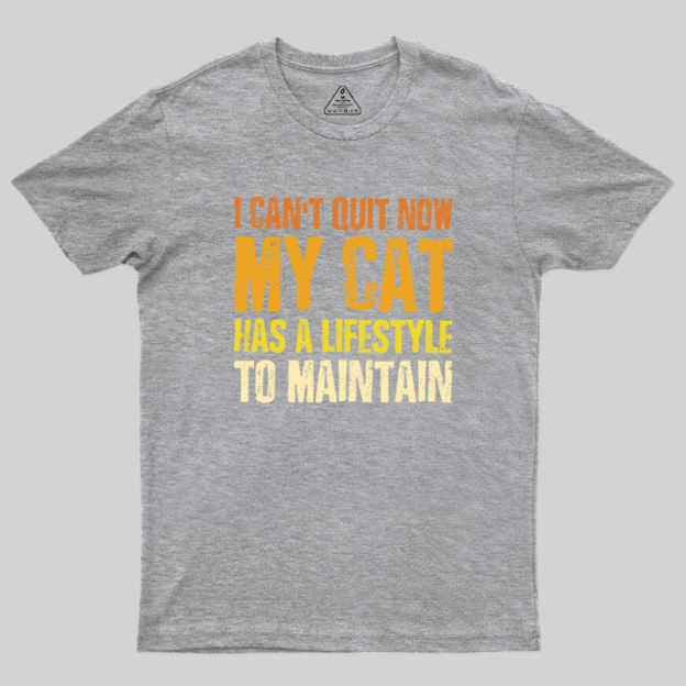 Cat Economy Geek T-Shirt
