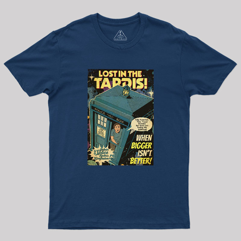 Lost in the TARDIS Geek T-Shirt