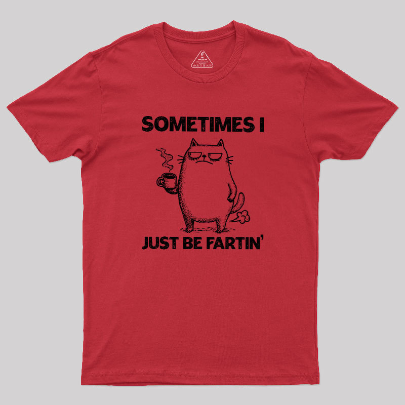Fartin' Cat Chronicles Geek T-Shirt