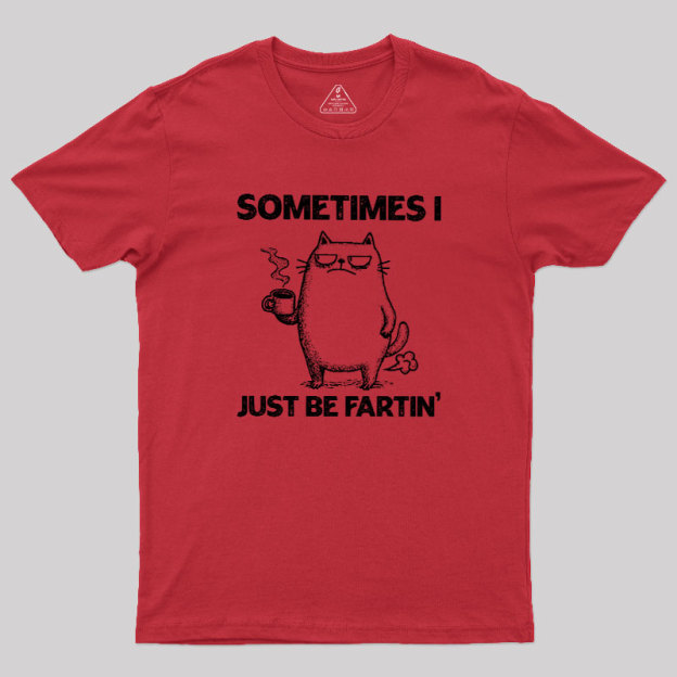 Fartin' Cat Chronicles Geek T-Shirt