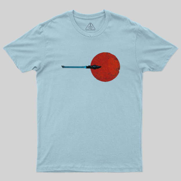 Flight Over Mars Geek T-Shirt