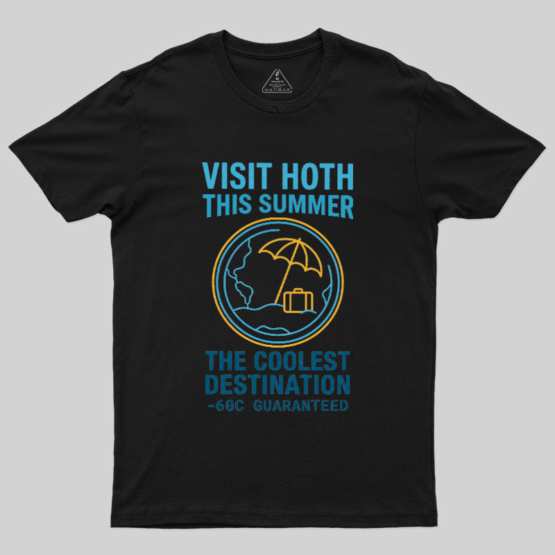 Visit the Coolest Ice Planet This Summer Geek T-Shirt