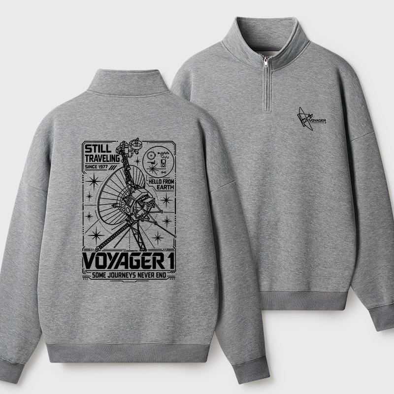 VOYAGER Geek Fleece Quarter-Zip Pollover