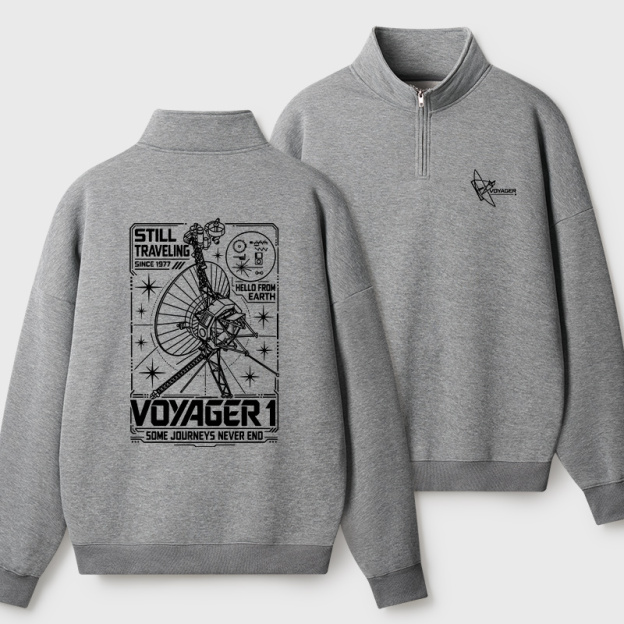 VOYAGER Geek Fleece Quarter-Zip Pollover