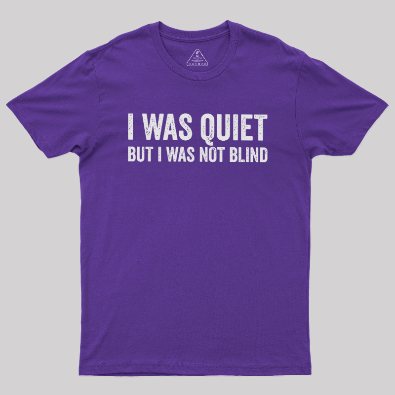 Silent Observation Geek T-Shirt
