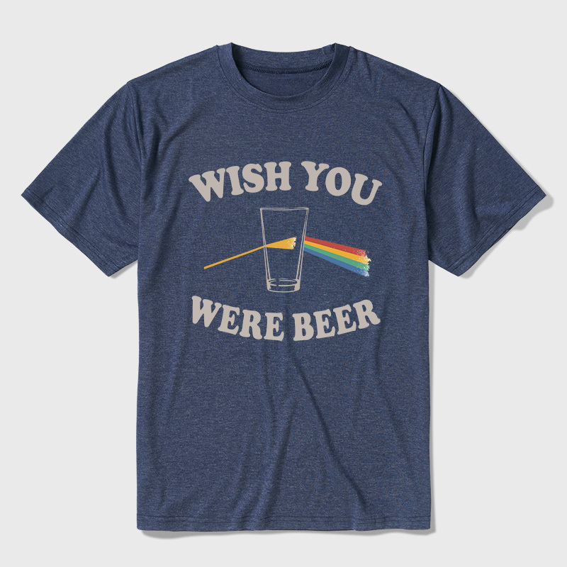 Wish You Were Beer Ultra Soft Heather Tees