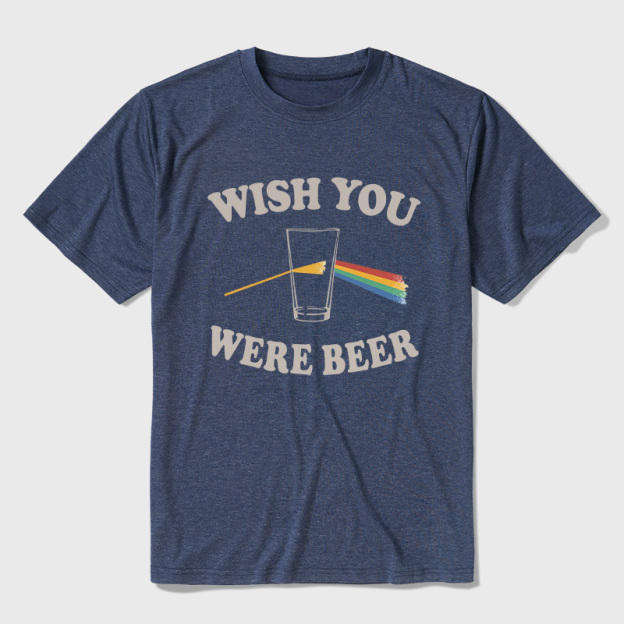 Wish You Were Beer Ultra Soft Heather Tees