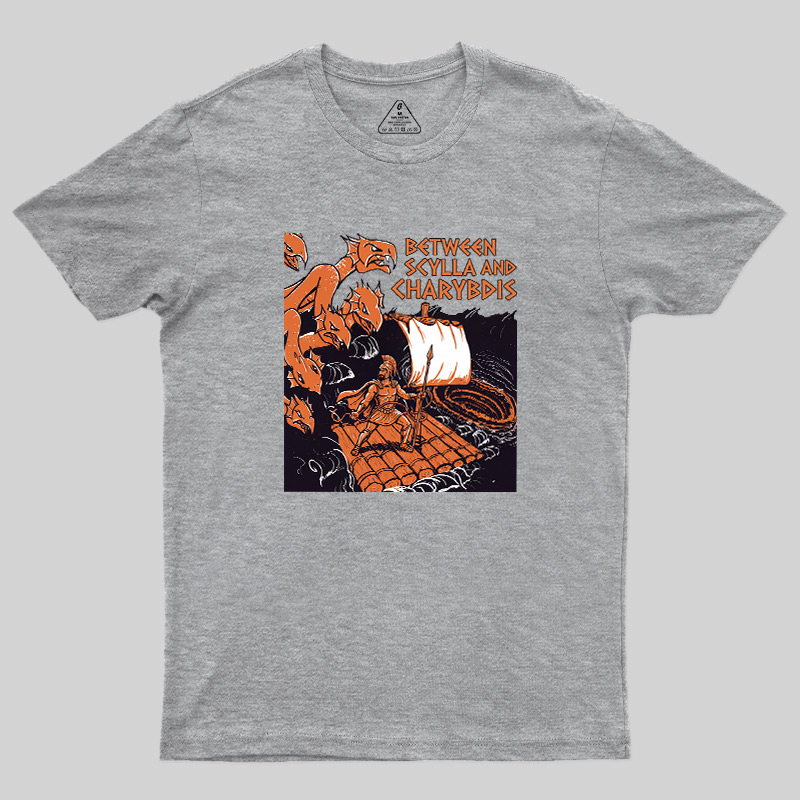 Scylla & Charybdis Greek Myth Graphic Geek T-Shirt