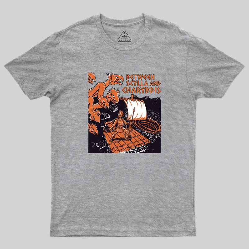 Scylla & Charybdis Greek Myth Graphic Geek T-Shirt