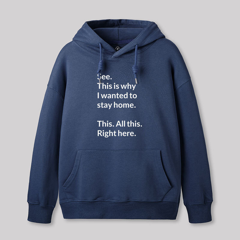 Stay Home Geek Hoodie