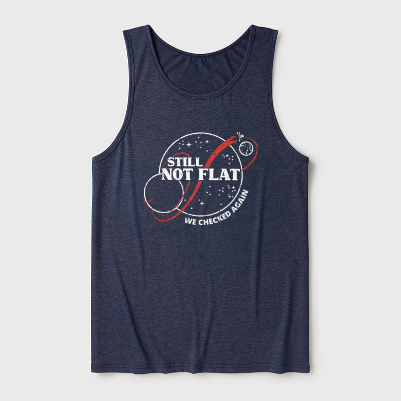Still Not Flat Ultra Soft Heather Tank
