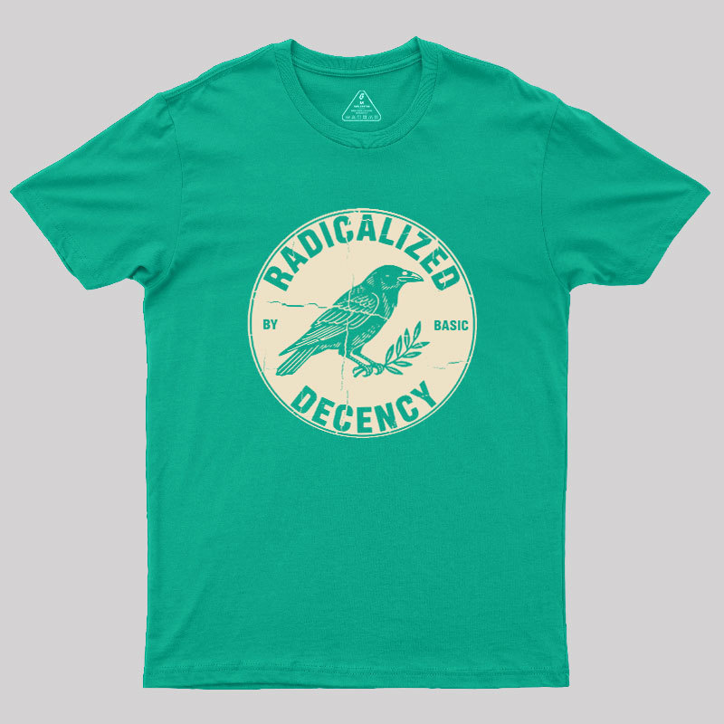 Radicalized By Basic Decency Geek T-Shirt