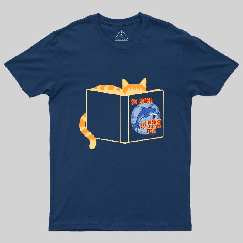 Cat Thanks For The Fish Geek T-Shirt