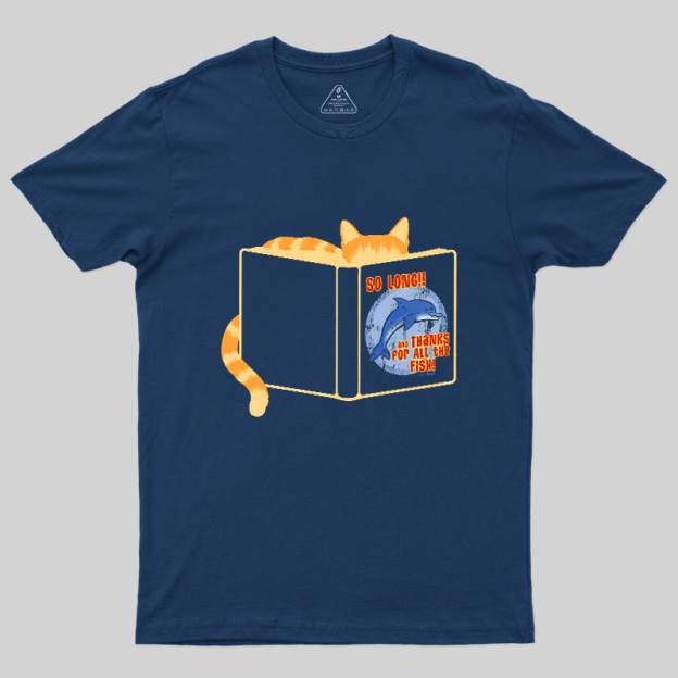 Cat Thanks For The Fish Geek T-Shirt