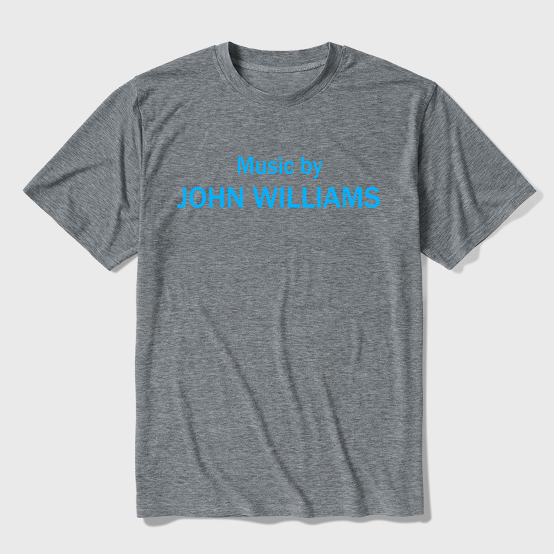 Music by John Williams Ultra Soft Heather Tees