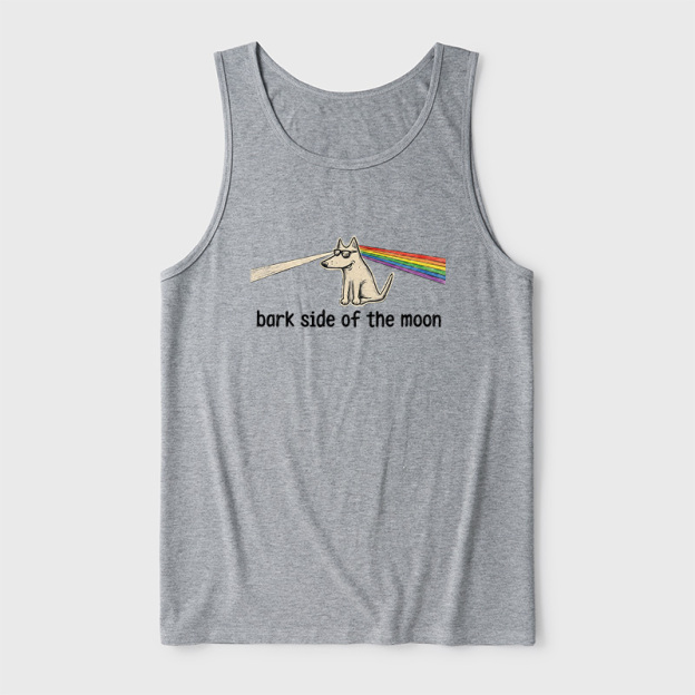 Back Side Of The Moon Ultra Soft Heather Tank