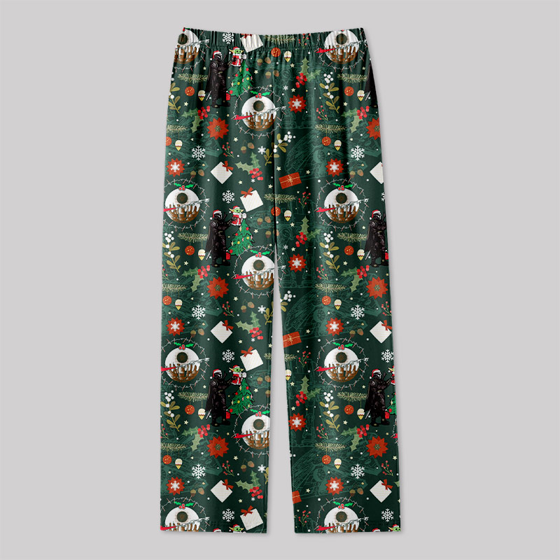 Christmas Scifi Wars Master Geek Loungewear Pants