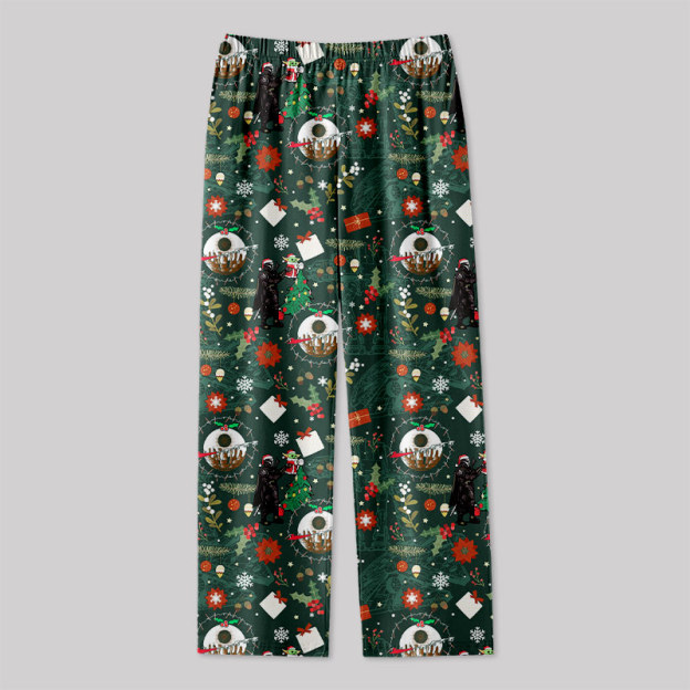 Christmas Scifi Wars Master Geek Loungewear Pants